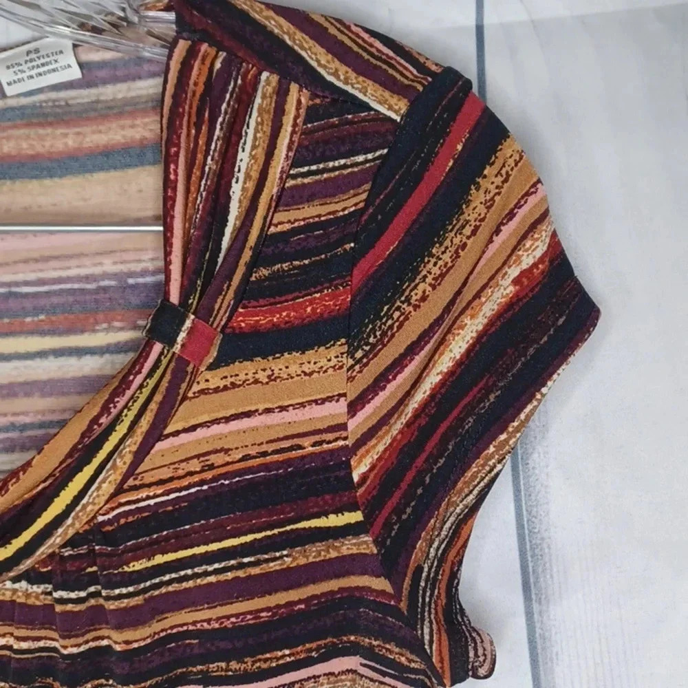 Liz Claiborne striped shirt - Picture 4 of 7
